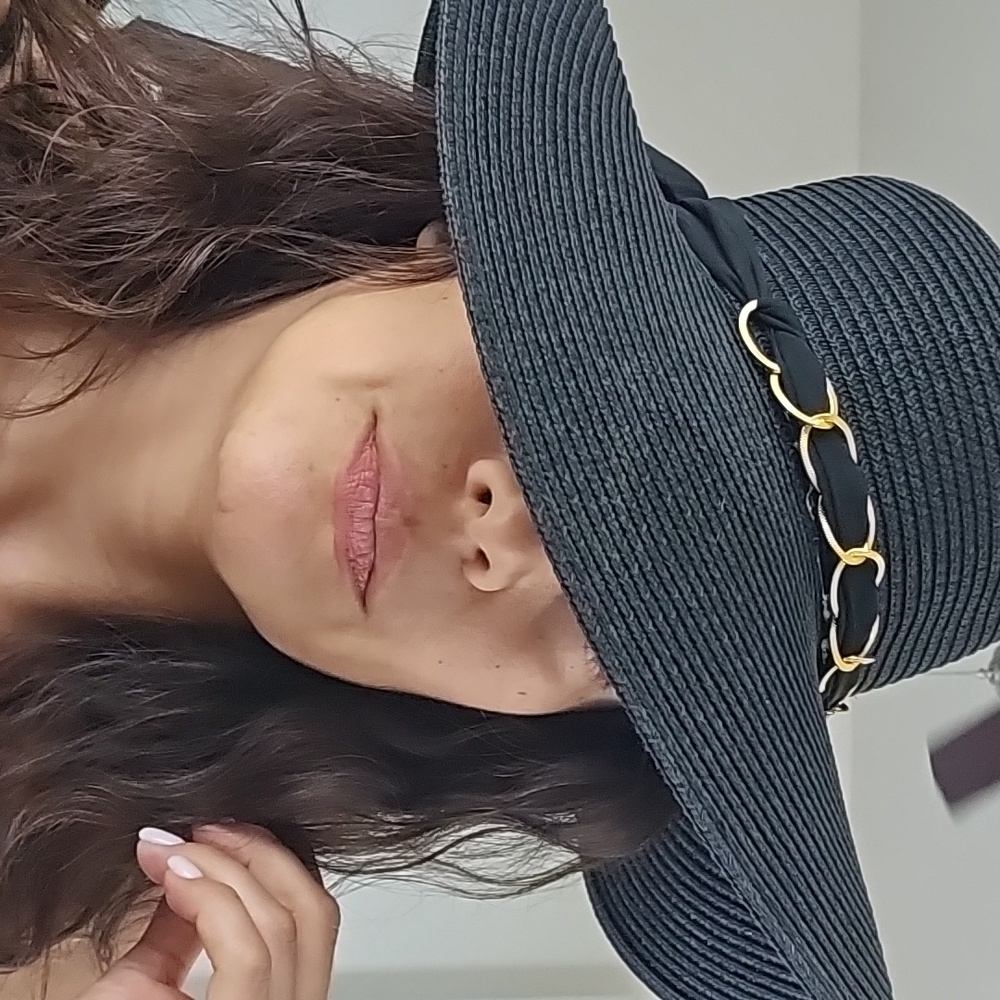 Black sunhat - Picture 2 of 4